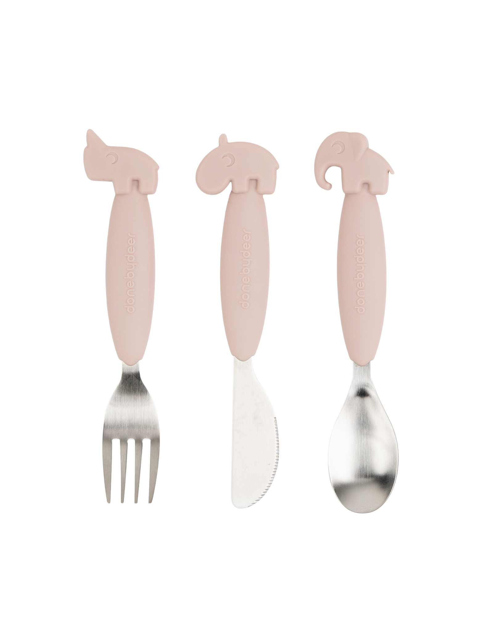 Easy-grip cutlery set - Powder